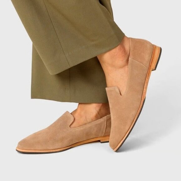 Patina Shoes - Patina Suede Slip-On Loafers | Size 8.5 | Handmade in Mexico